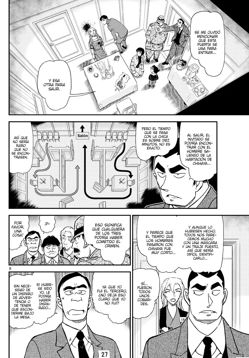 Detective Conan capítulo 1086, página 8