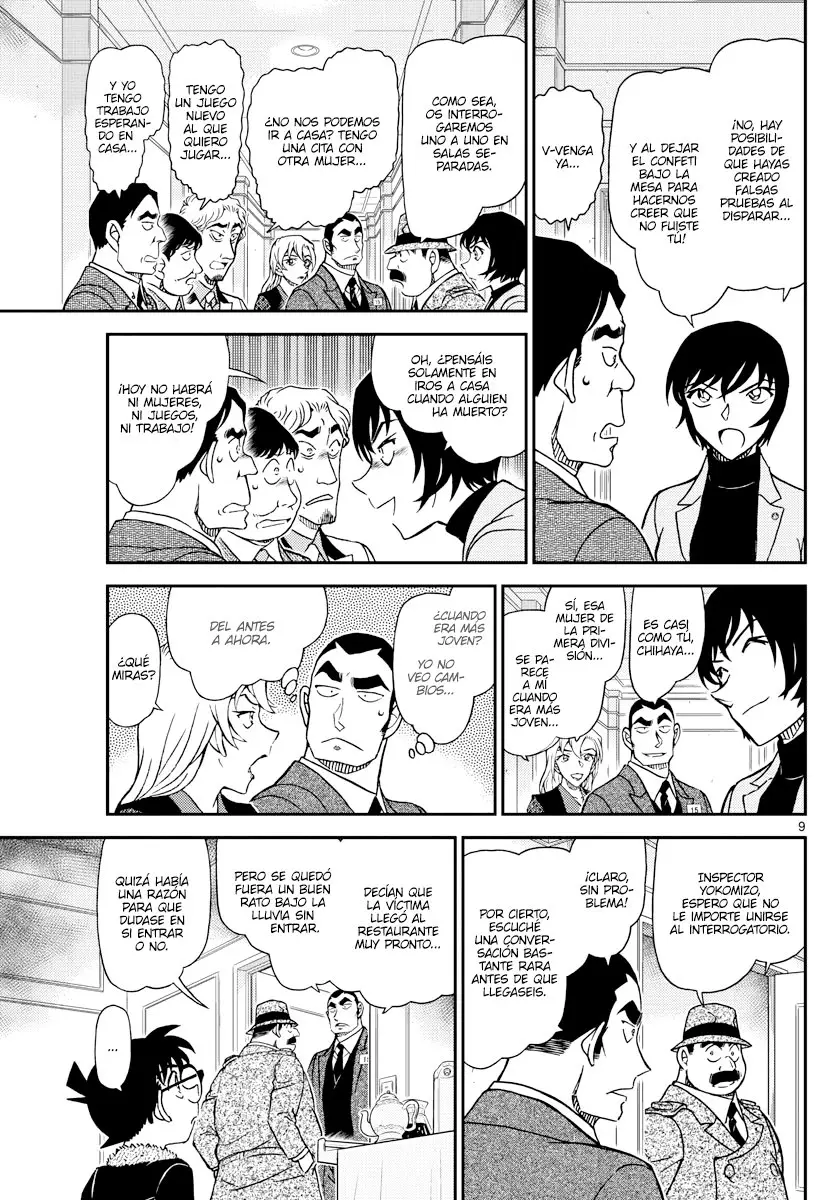 Detective Conan capítulo 1086, página 9