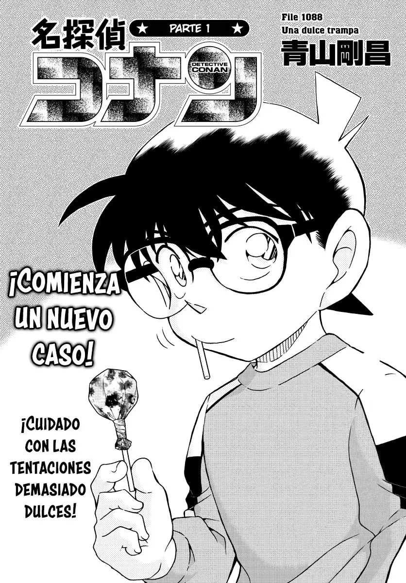 Detective Conan capítulo 1088, página 1
