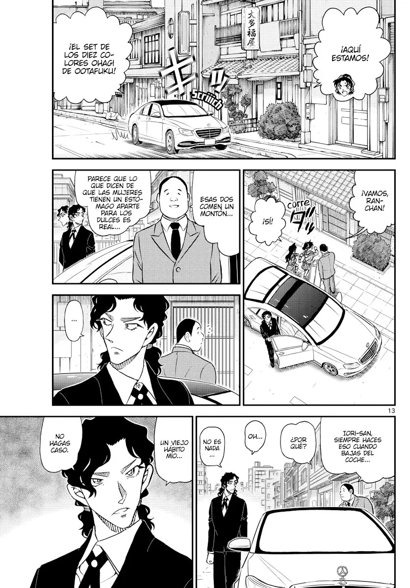 Detective Conan capítulo 1089, página 13