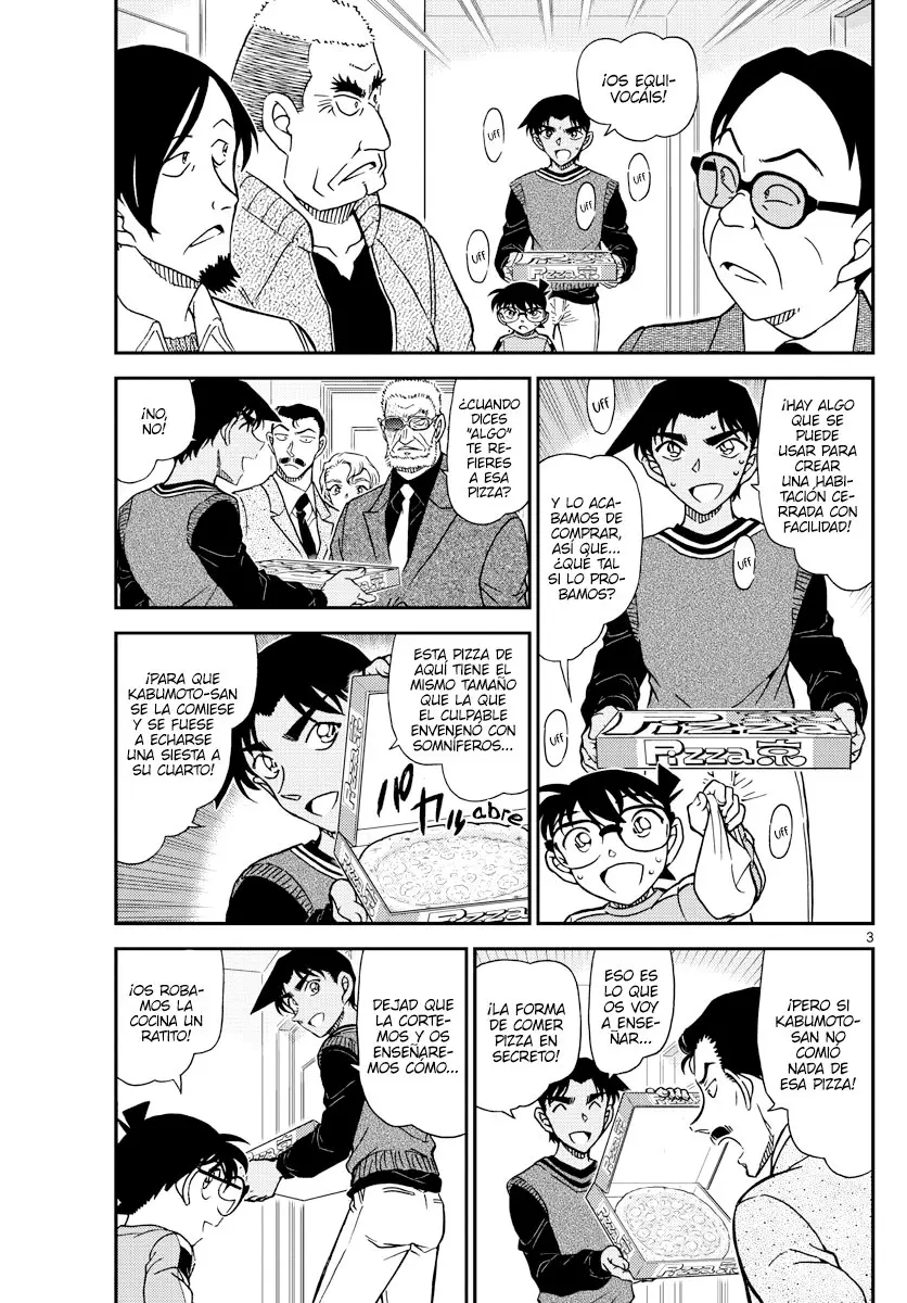 Detective Conan capítulo 1090, página 3