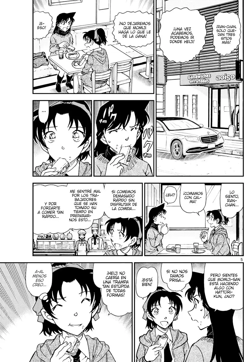 Detective Conan capítulo 1090, página 5