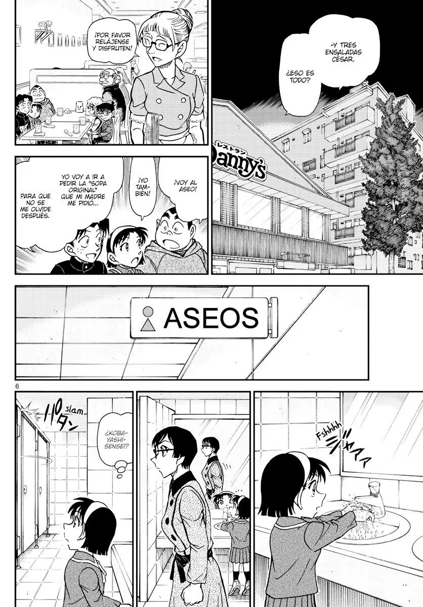 Detective Conan capítulo 1091, página 6