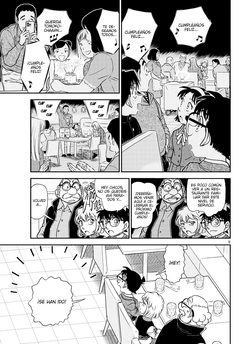 Detective Conan capítulo 1091, página 9