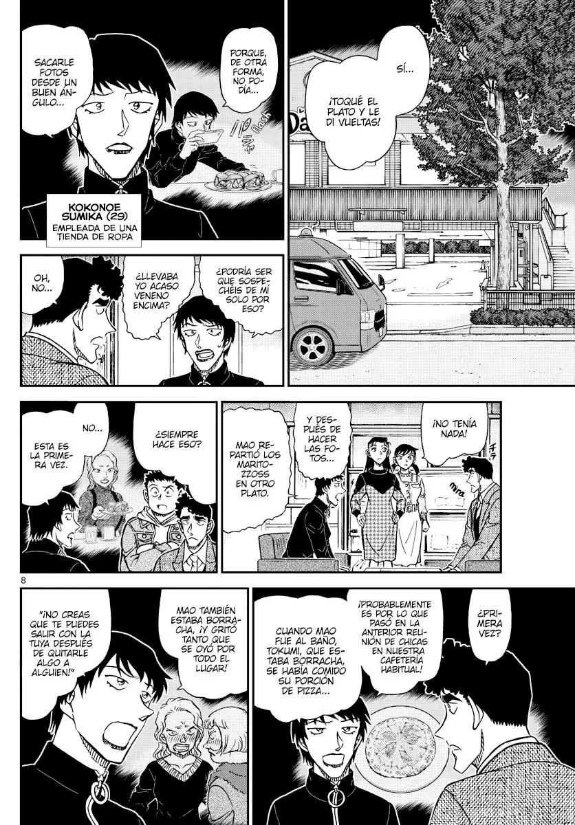 Detective Conan capítulo 1092, página 8