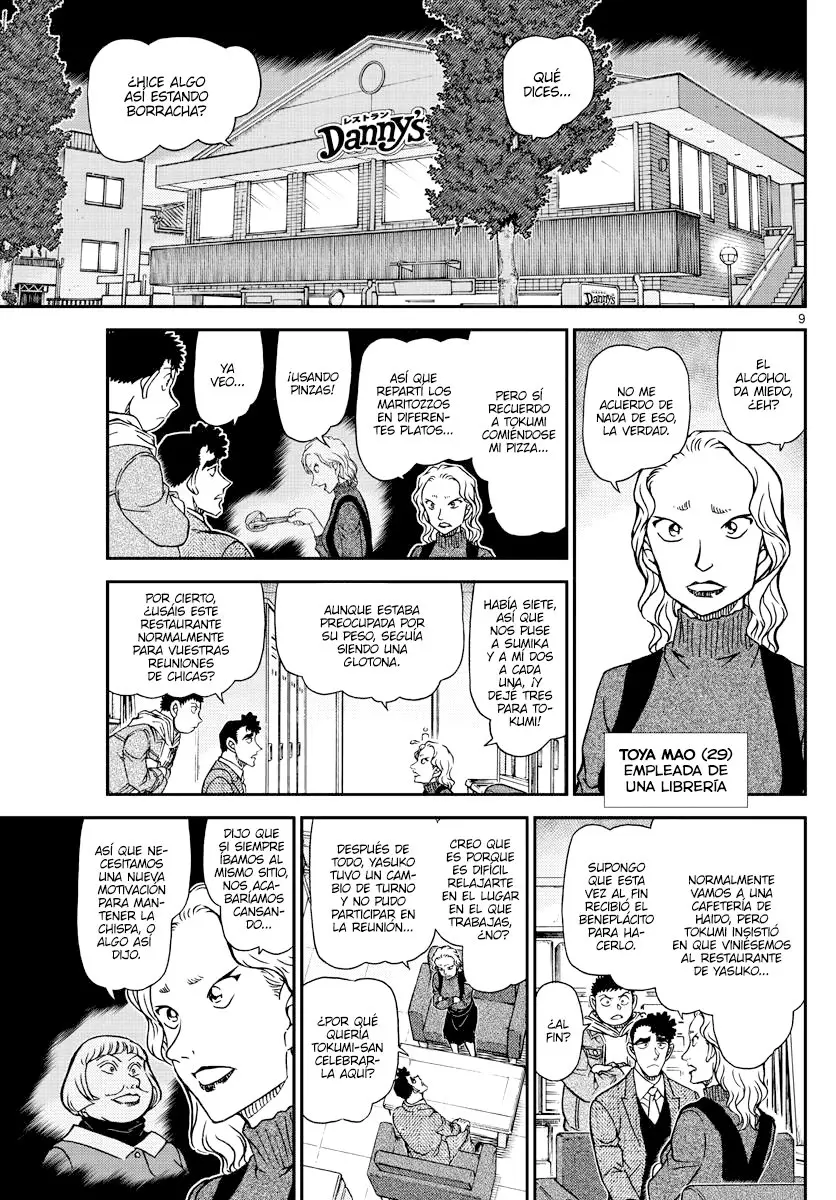 Detective Conan capítulo 1092, página 9