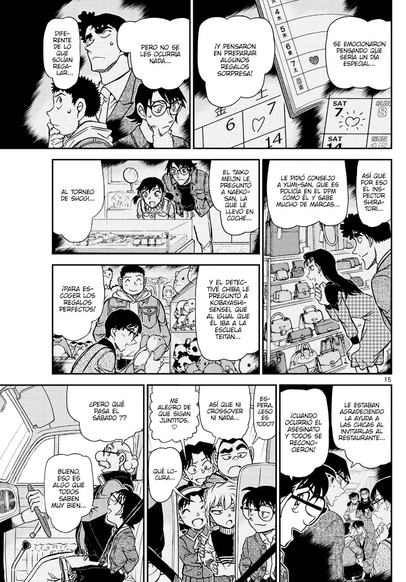 Detective Conan capítulo 1093, página 15