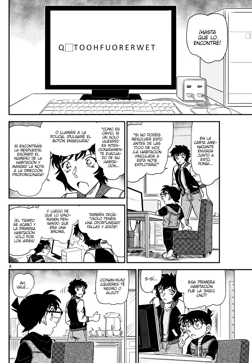 Detective Conan capítulo 1094, página 8