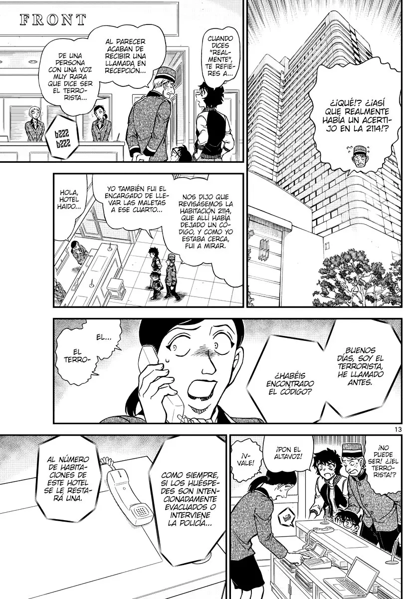 Detective Conan capítulo 1094, página 13
