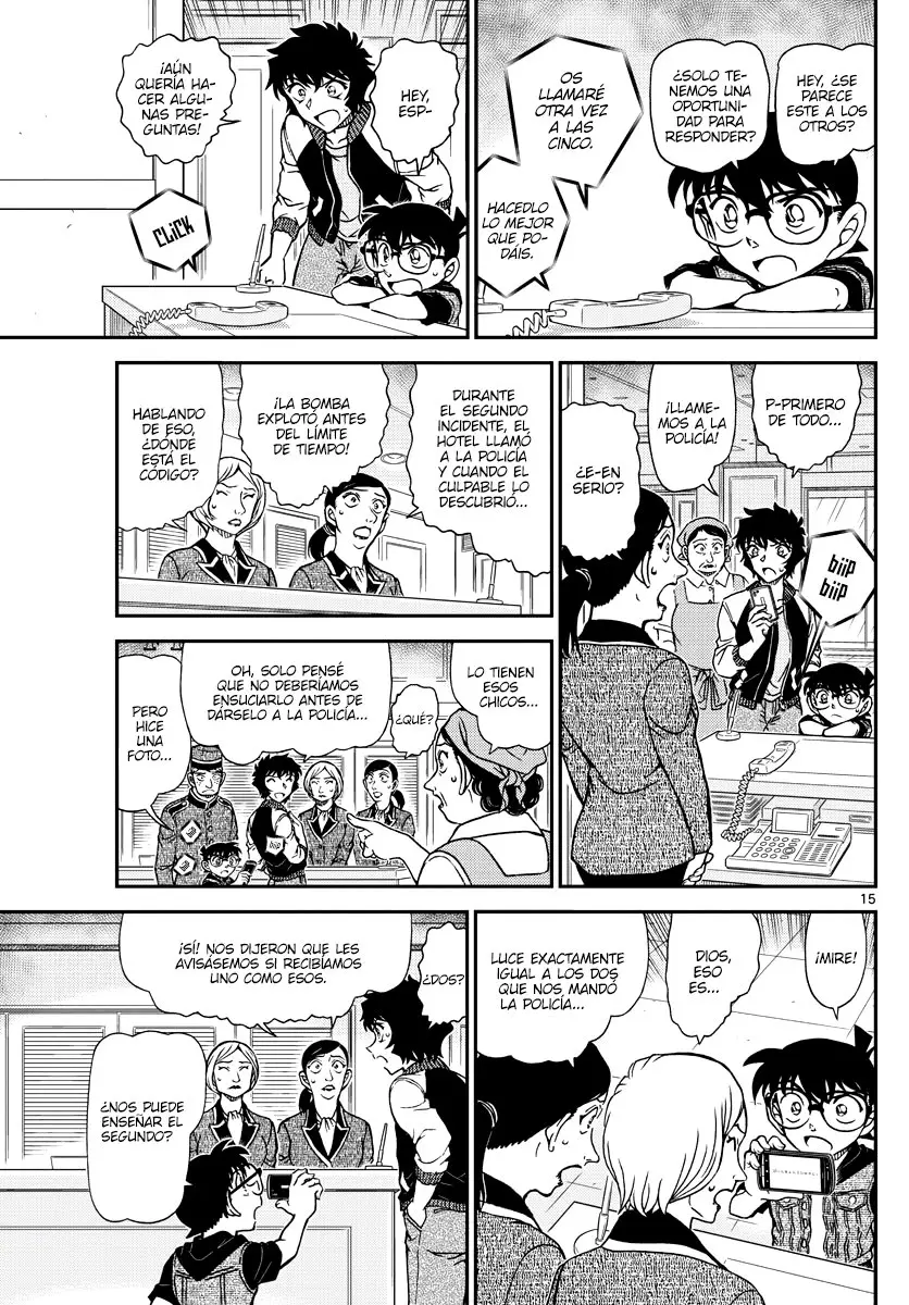 Detective Conan capítulo 1094, página 15