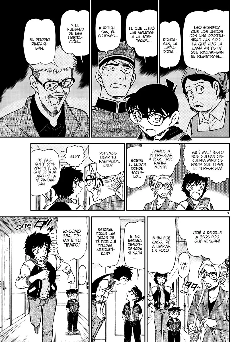 Detective Conan capítulo 1095, página 7