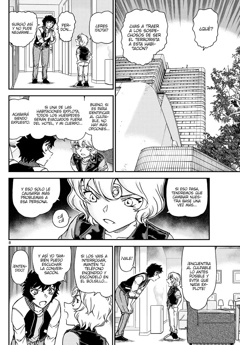 Detective Conan capítulo 1095, página 8