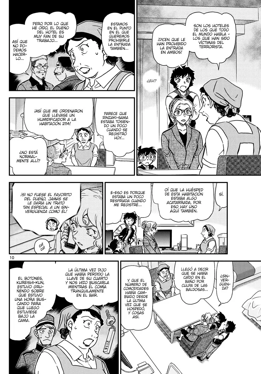 Detective Conan capítulo 1095, página 10