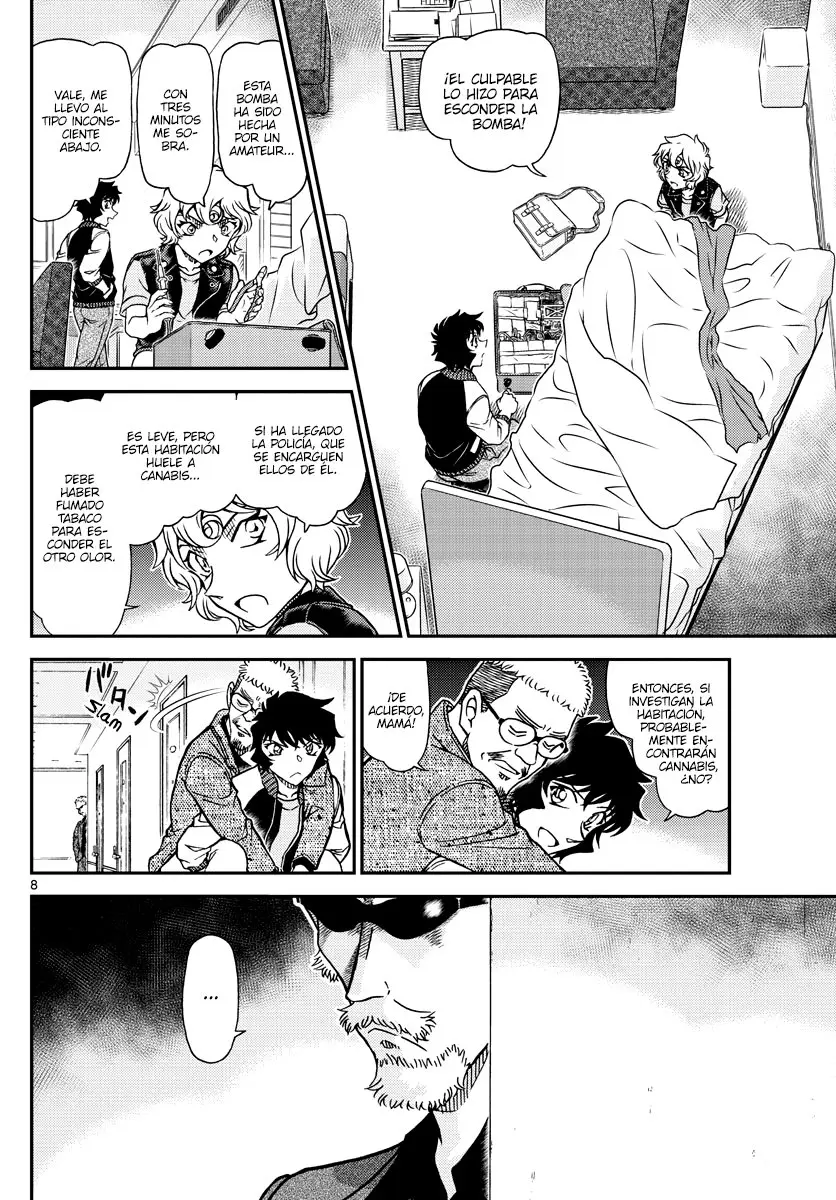 Detective Conan capítulo 1096, página 8