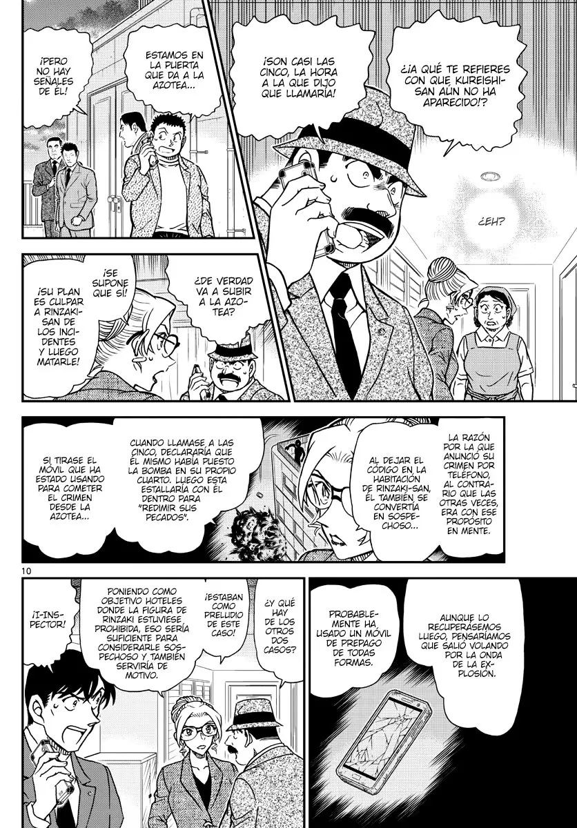 Detective Conan capítulo 1096, página 10