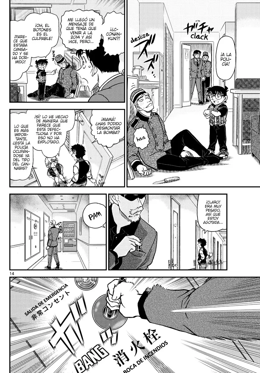 Detective Conan capítulo 1096, página 14
