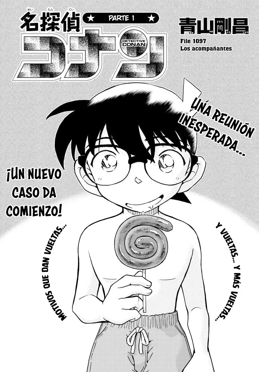 Detective Conan capítulo 1097, página 1