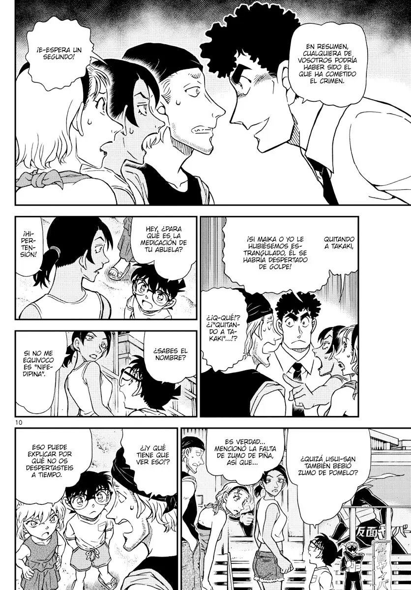 Detective Conan capítulo 1098, página 10