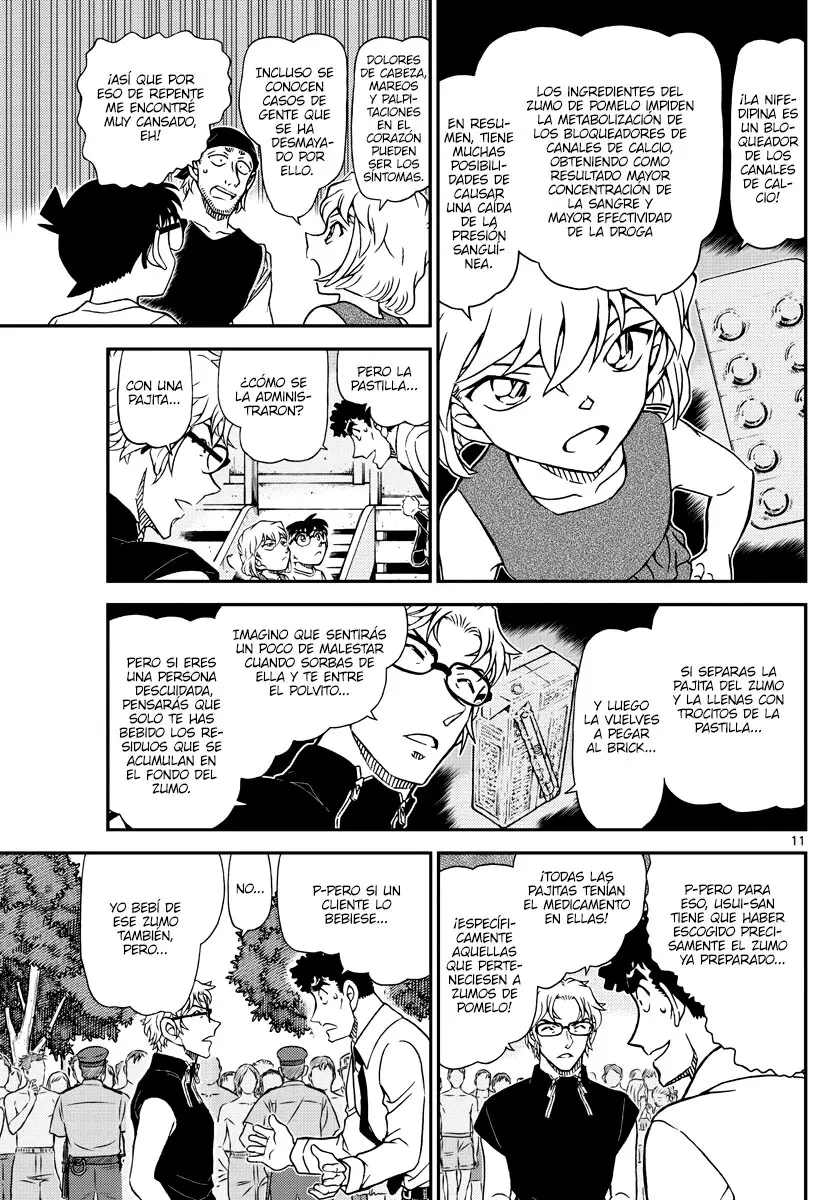 Detective Conan capítulo 1098, página 11