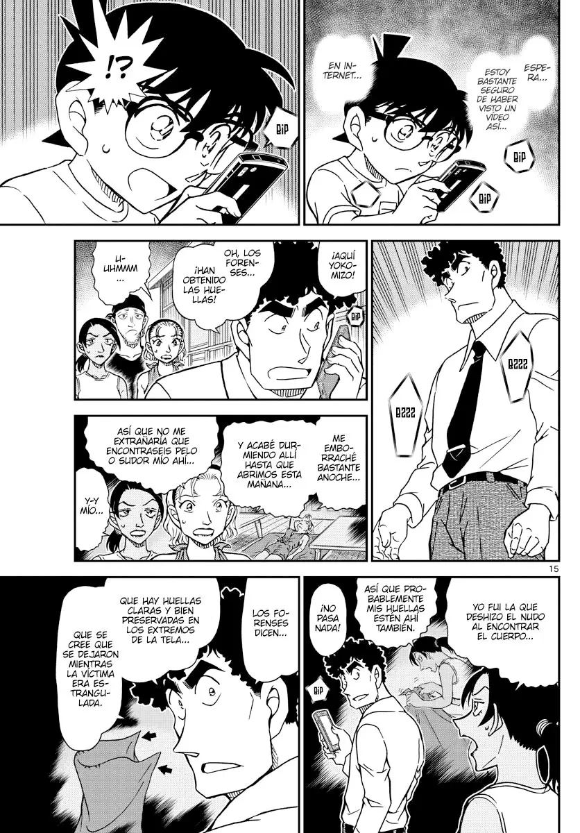 Detective Conan capítulo 1098, página 15