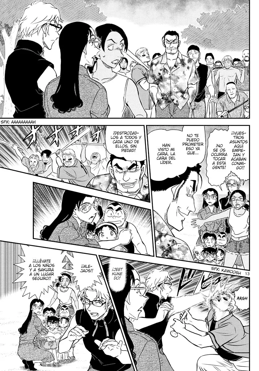 Detective Conan capítulo 1099, página 13