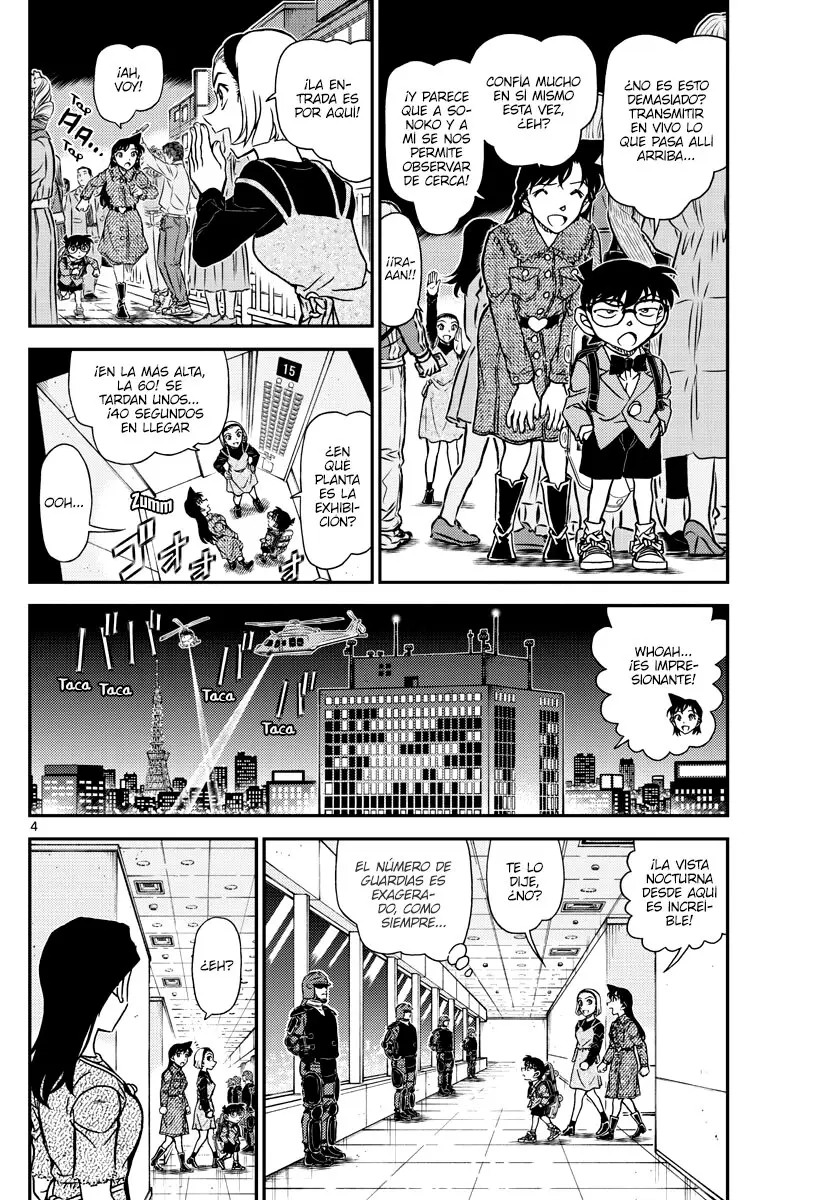 Detective Conan capítulo 1100, página 4