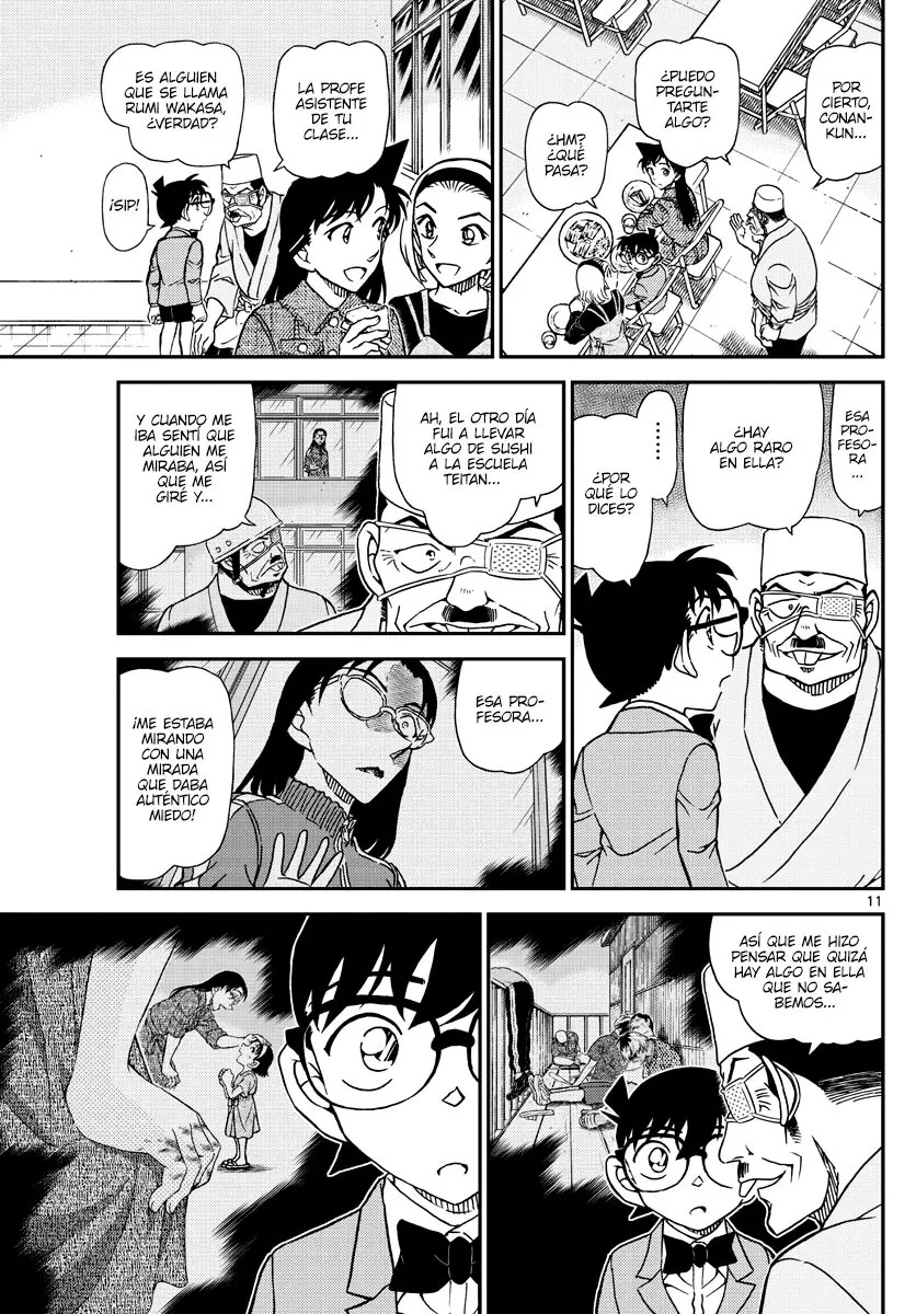 Detective Conan capítulo 1100, página 11