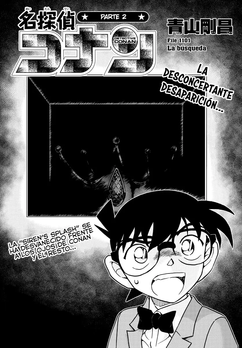 Detective Conan capítulo 1101, página 1