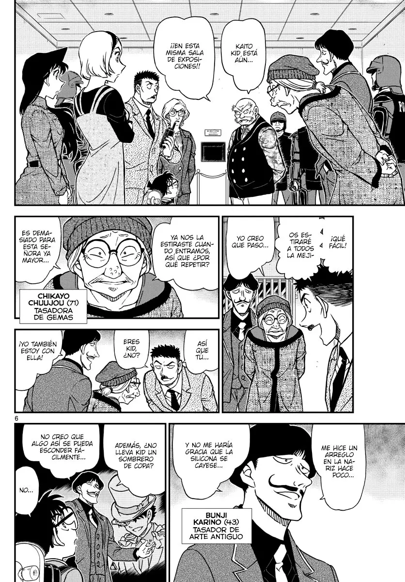 Detective Conan capítulo 1101, página 6