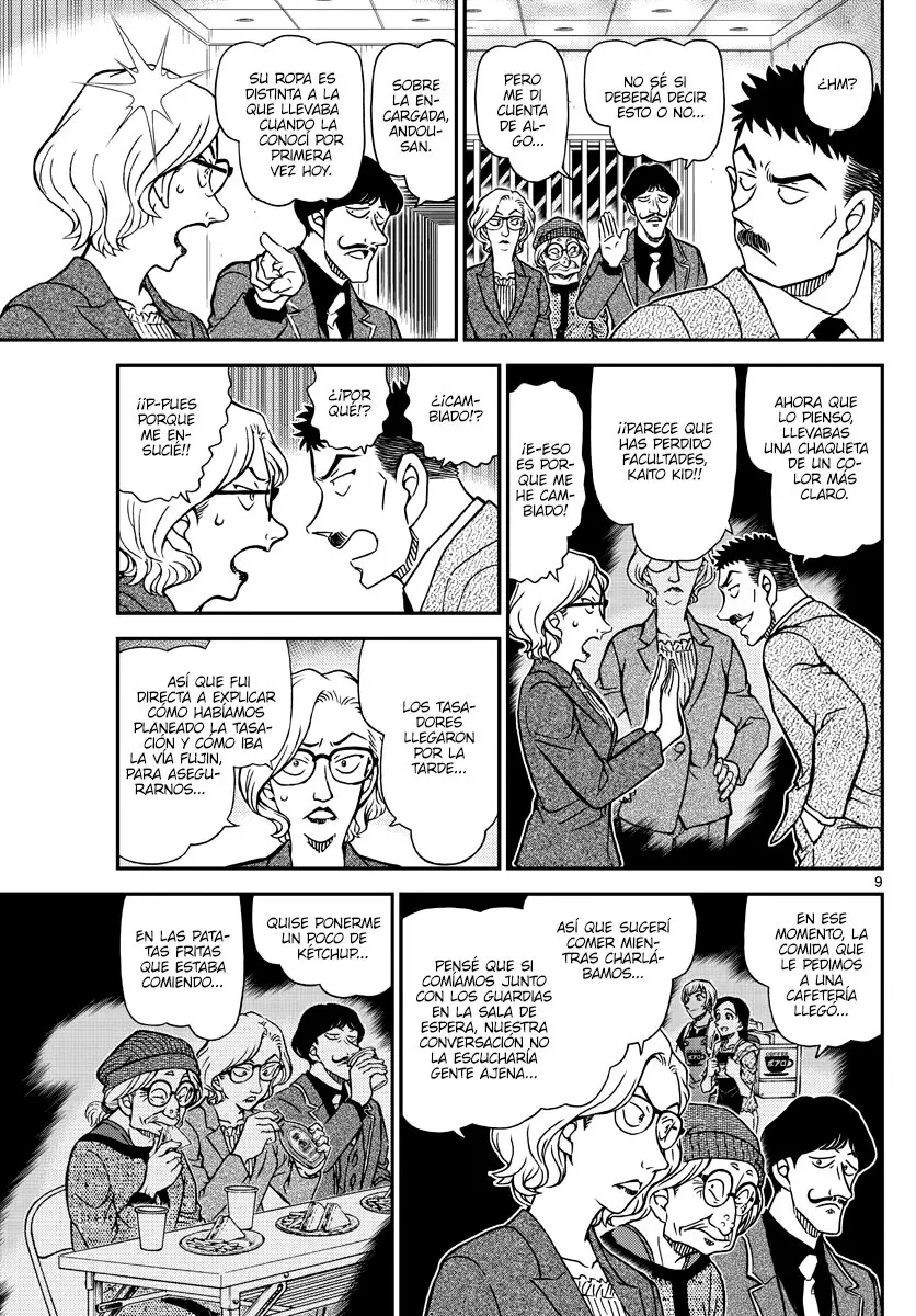 Detective Conan capítulo 1101, página 9
