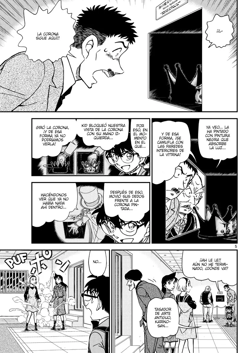 Detective Conan capítulo 1102, página 5