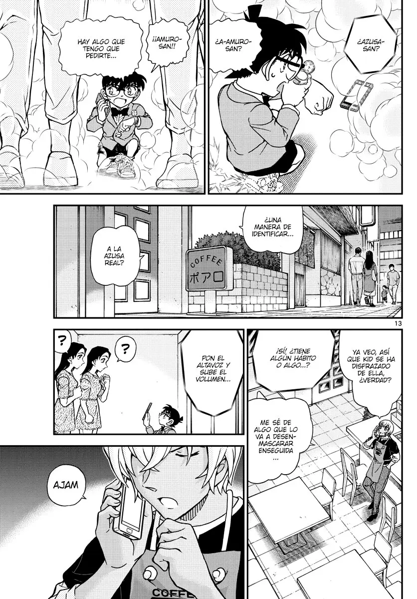 Detective Conan capítulo 1102, página 13