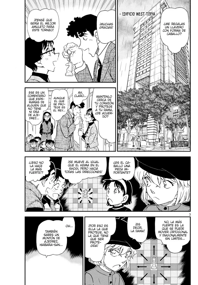 Detective Conan capítulo 1103, página 3