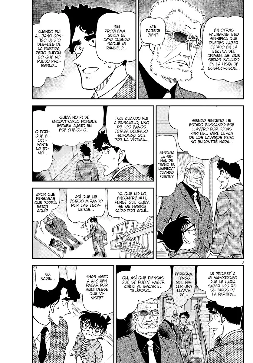 Detective Conan capítulo 1104, página 3