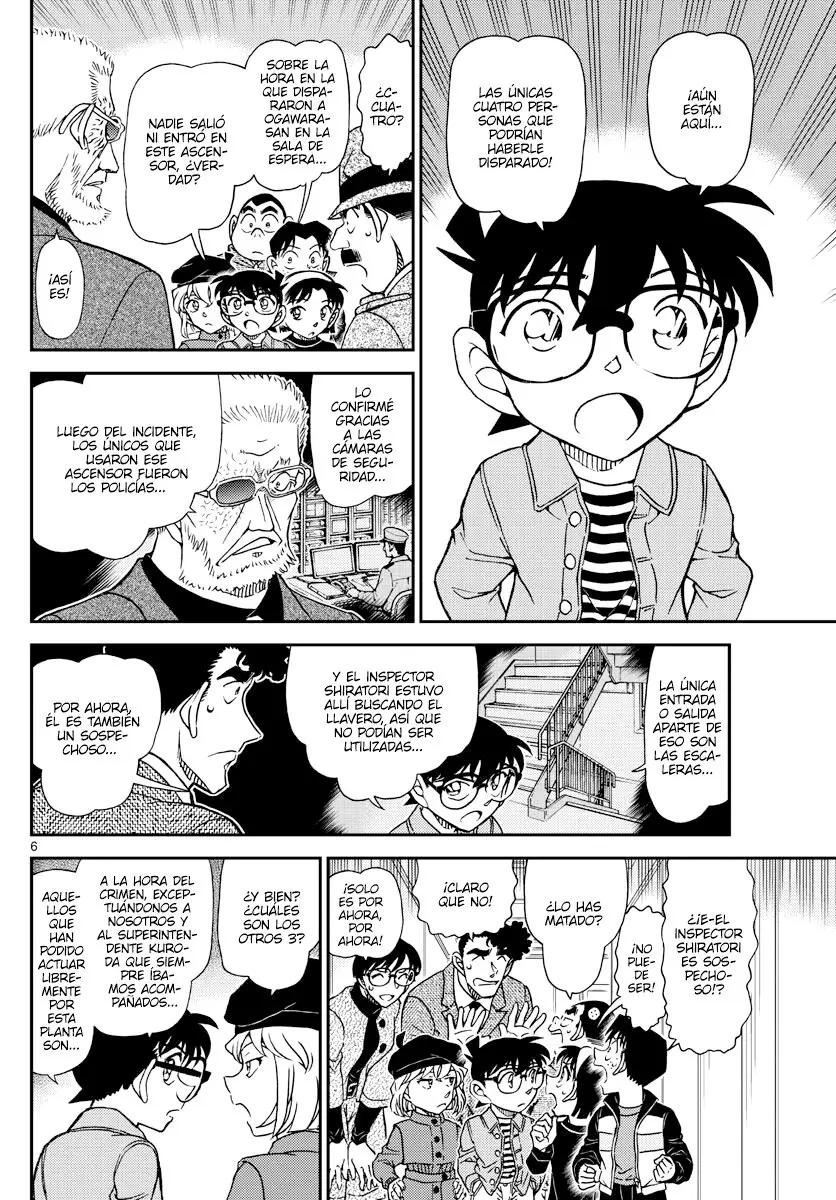 Detective Conan capítulo 1104, página 6