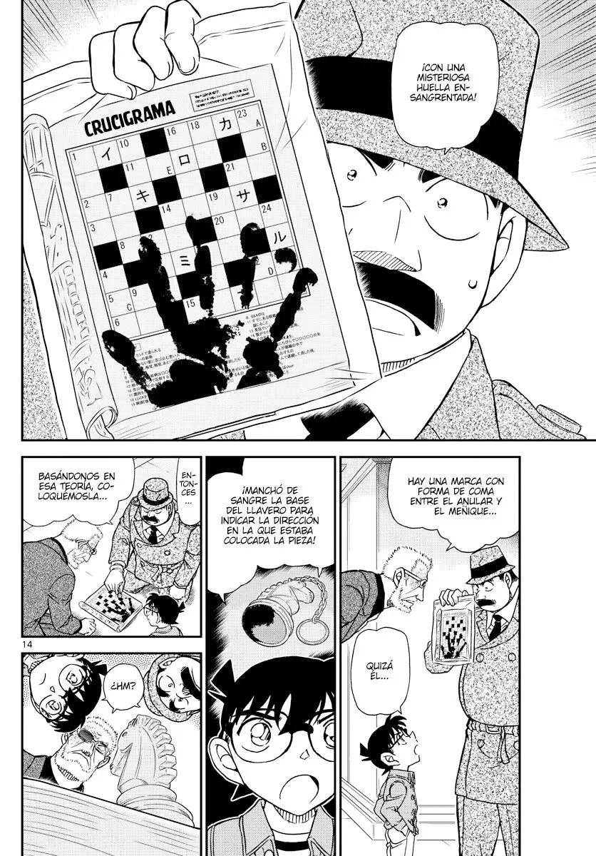 Detective Conan capítulo 1104, página 14