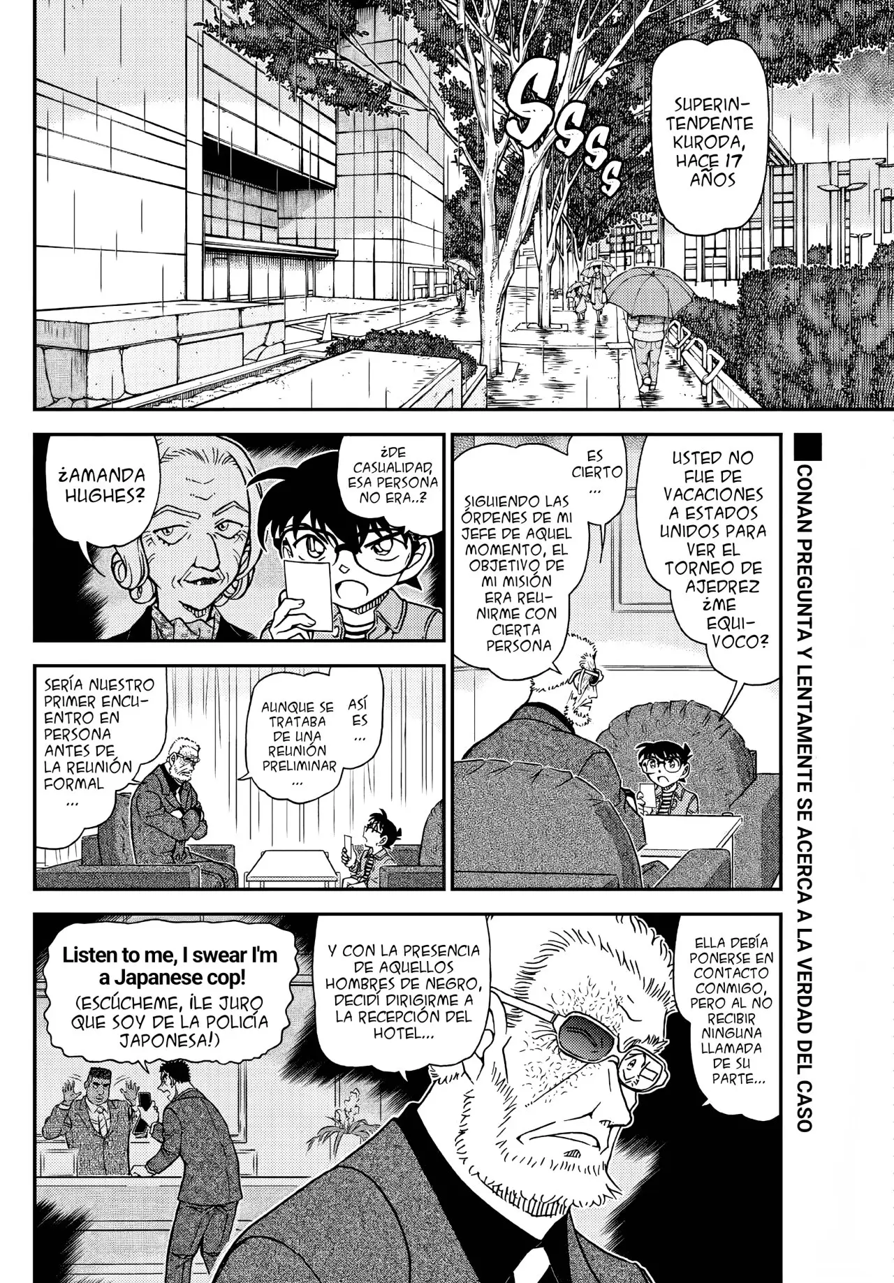 Detective Conan capítulo 1107, página 3