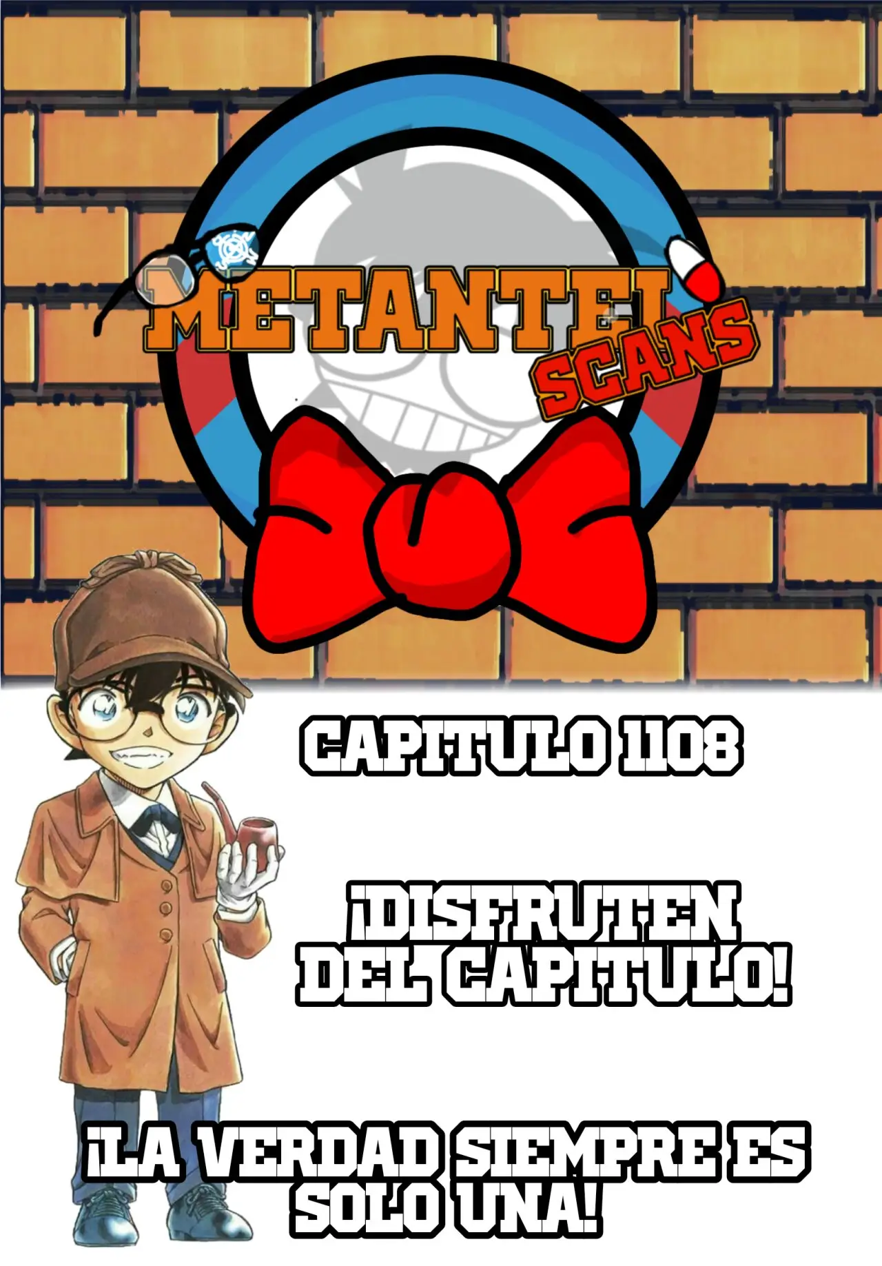 Detective Conan capítulo 1108, página 1