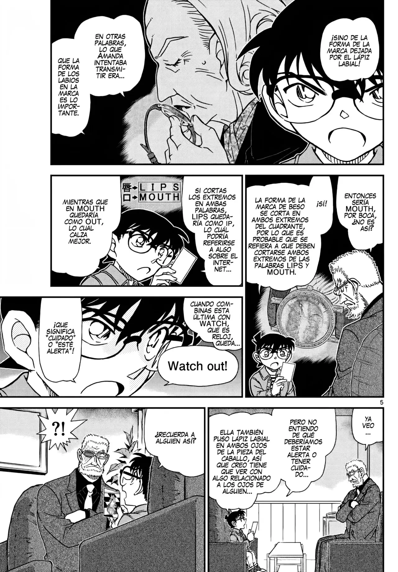 Detective Conan capítulo 1109, página 5
