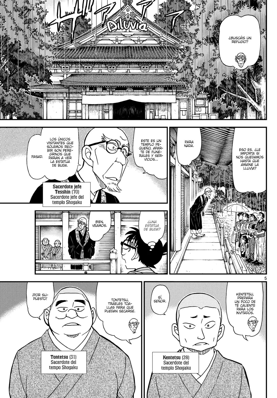 Detective Conan capítulo 1116, página 5