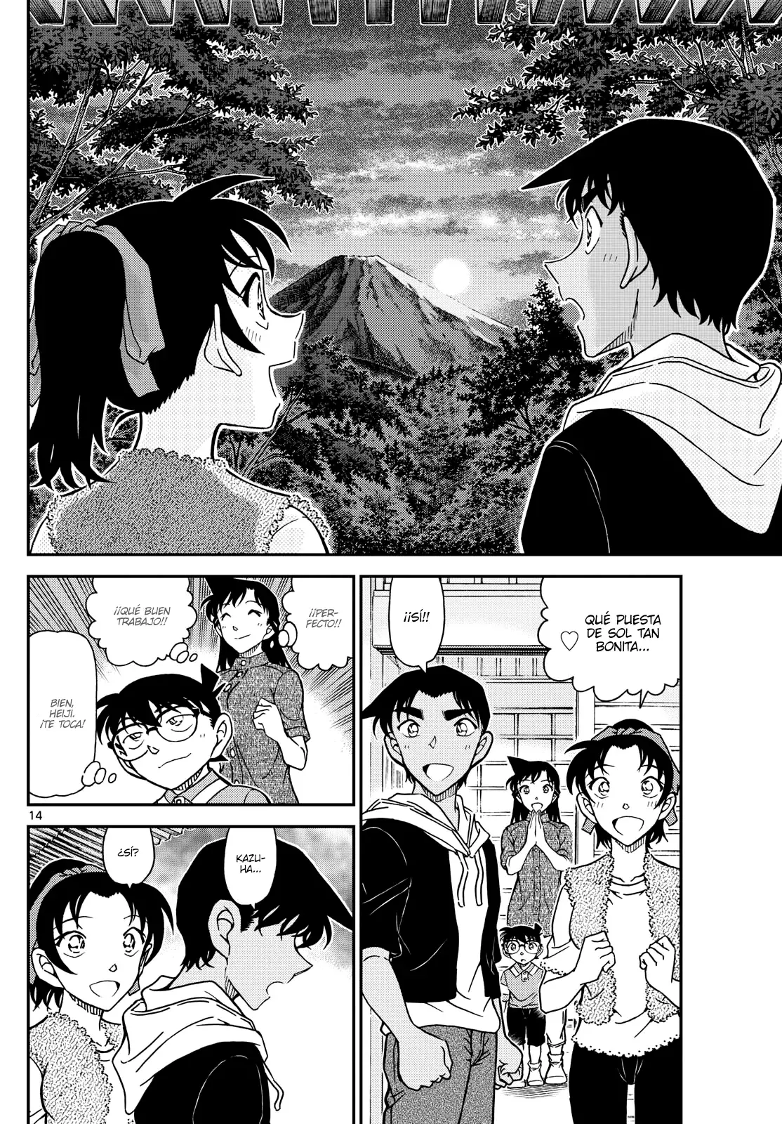 Detective Conan capítulo 1118, página 14