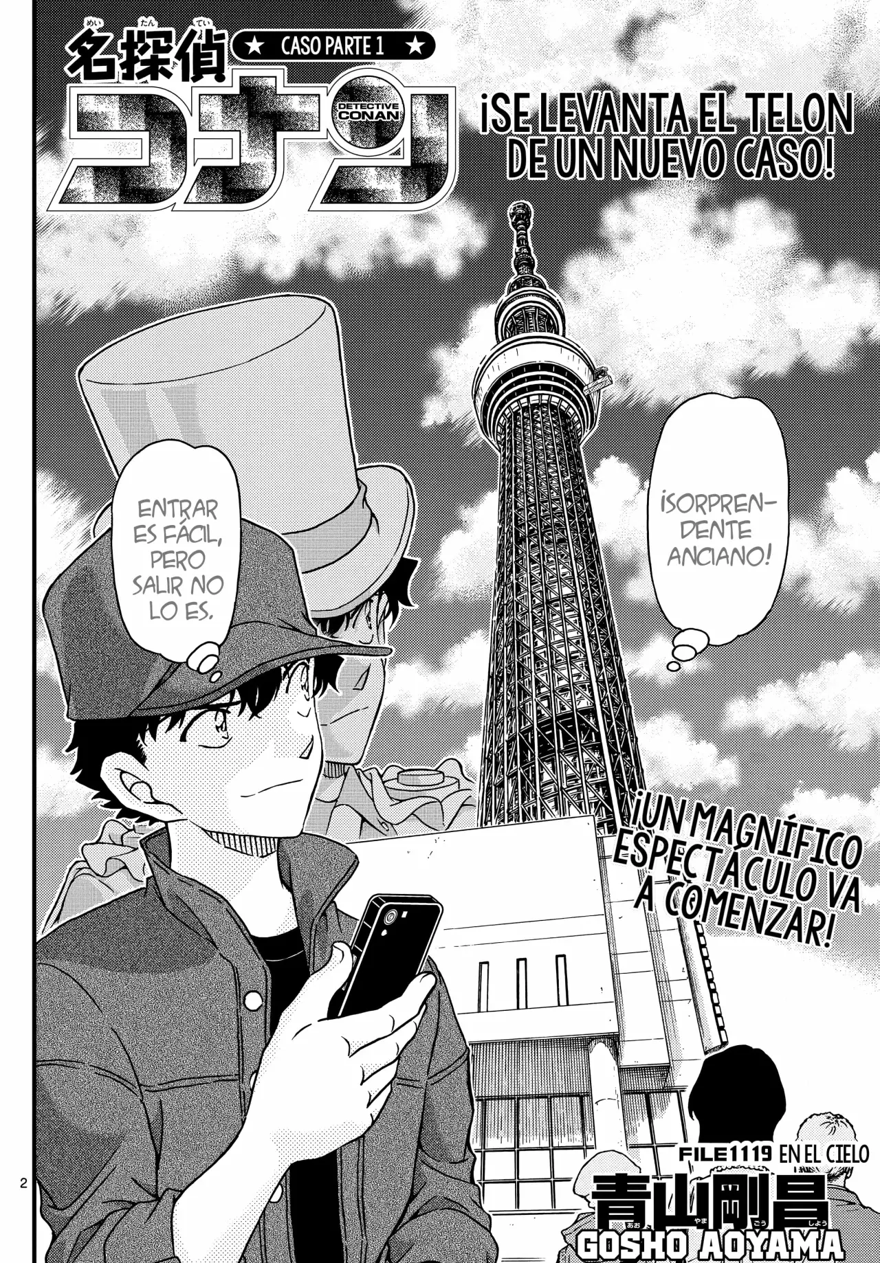 Detective Conan capítulo 1119, página 3