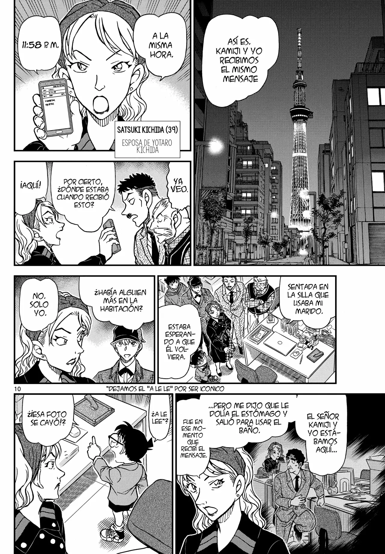 Detective Conan capítulo 1121, página 11