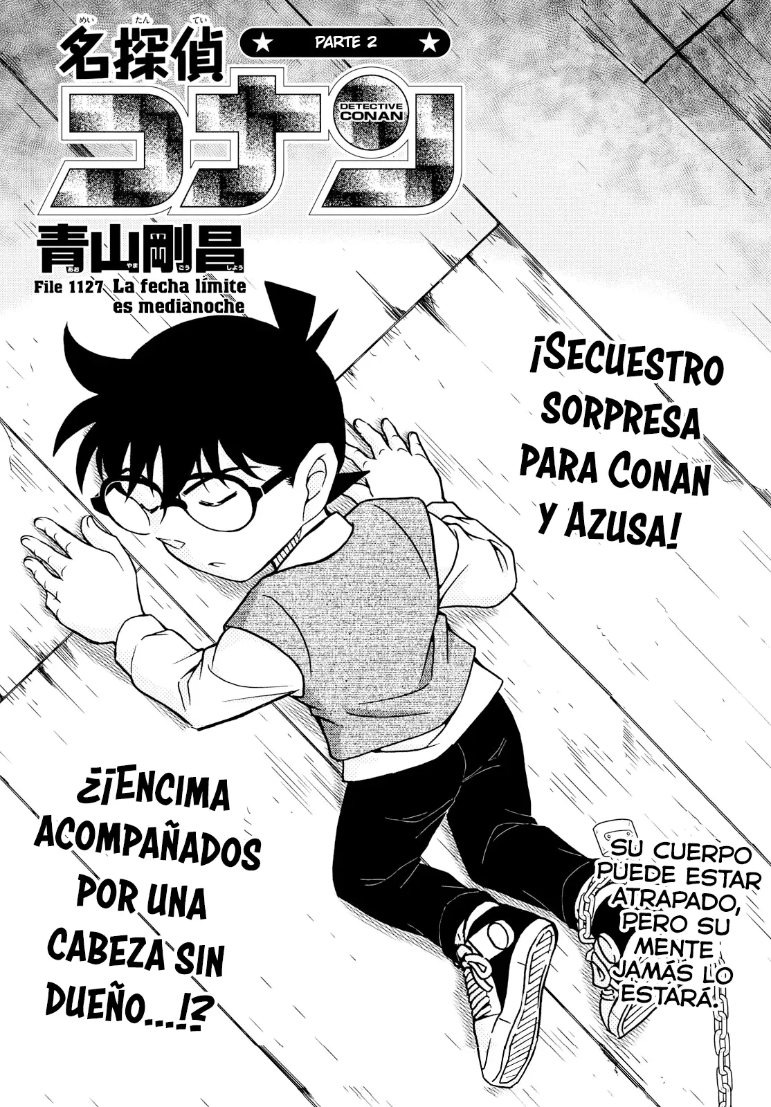 Detective Conan capítulo 1127, página 1