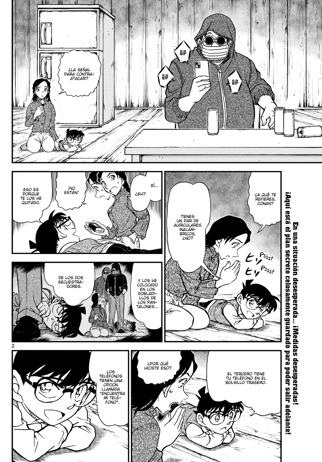 Detective Conan capítulo 1128, página 2