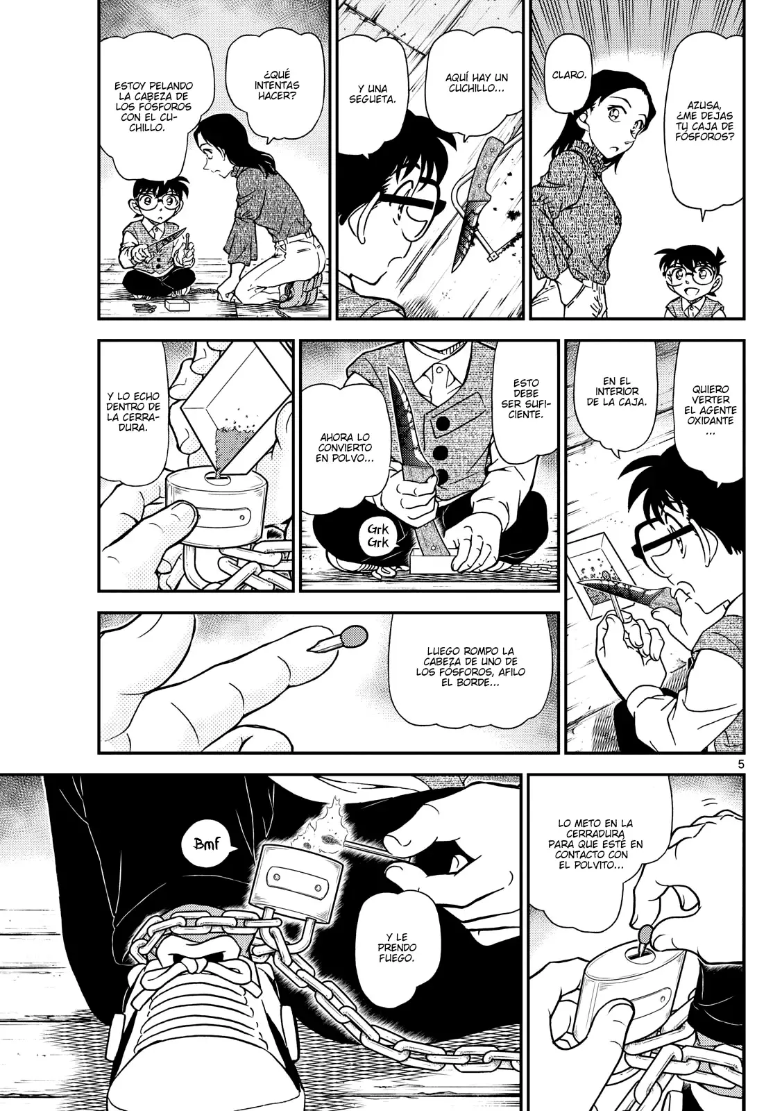 Detective Conan capítulo 1128, página 5