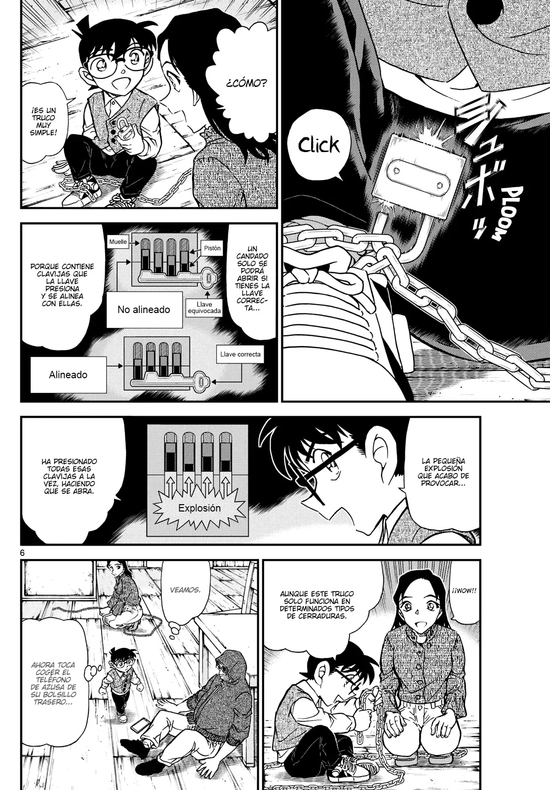 Detective Conan capítulo 1128, página 6