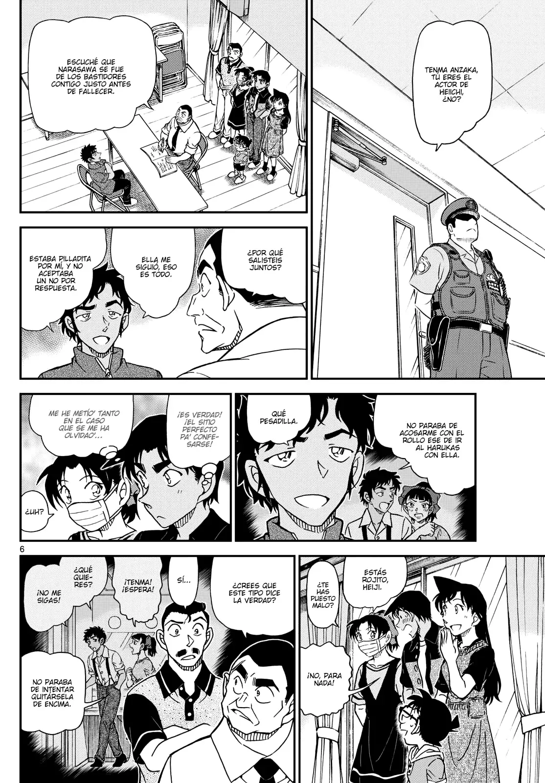 Detective Conan capítulo 1130, página 6