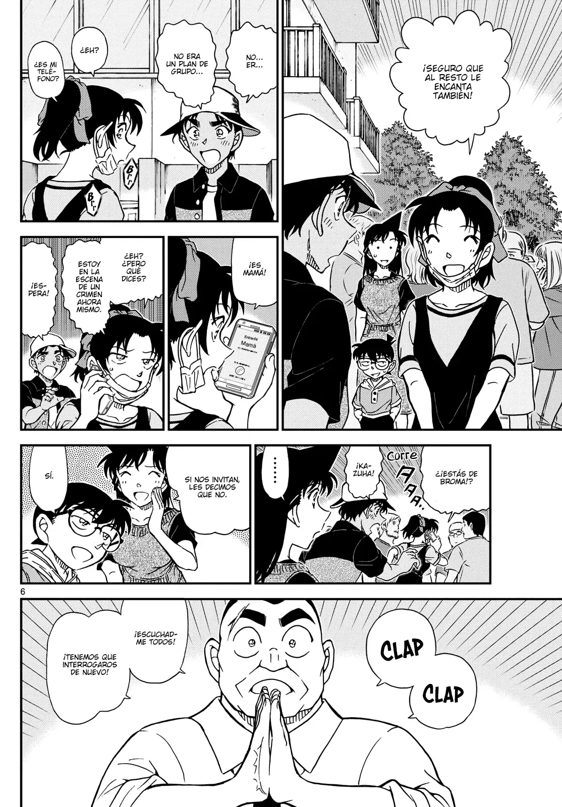 Detective Conan capítulo 1131, página 6
