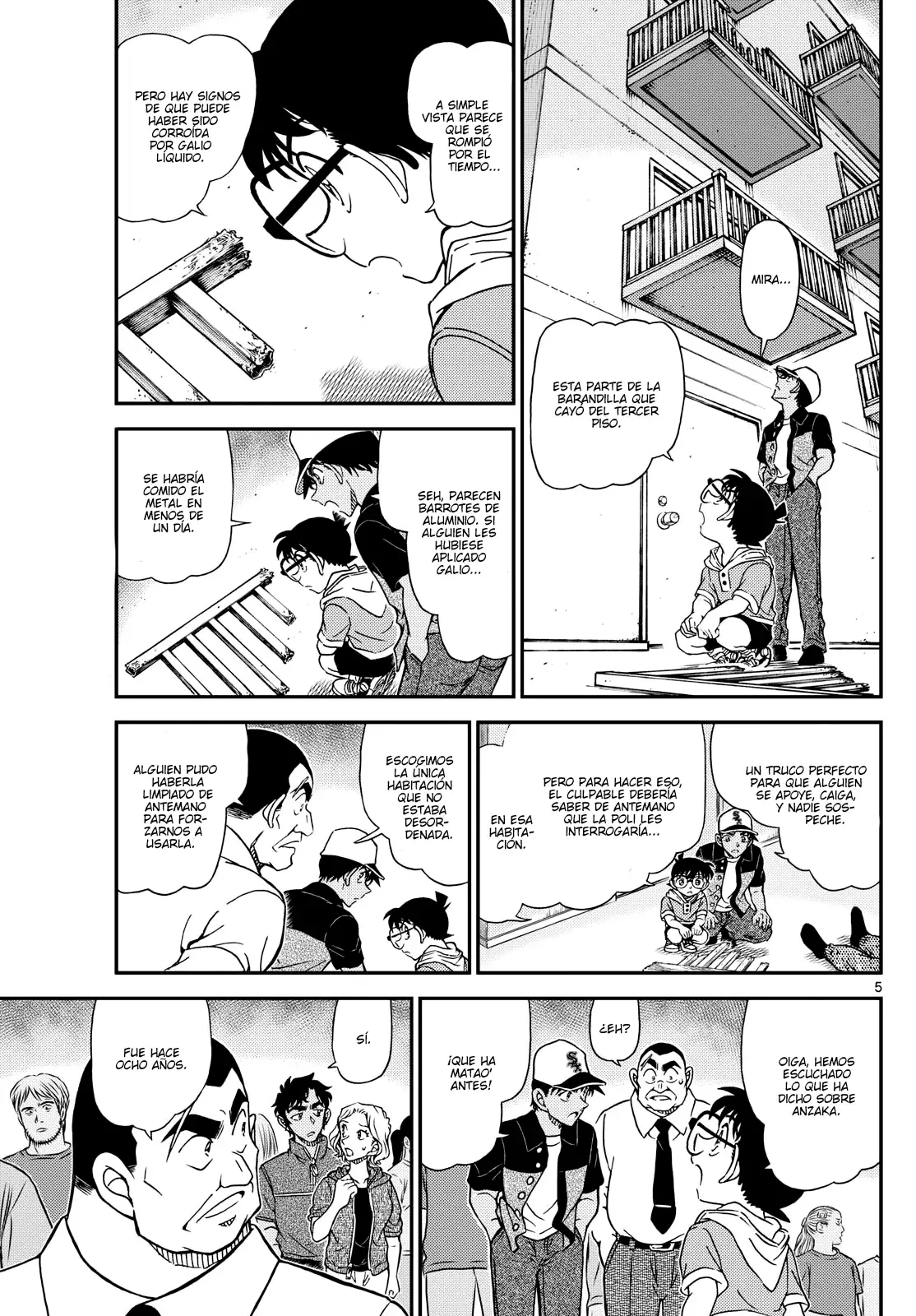 Detective Conan capítulo 1132, página 5